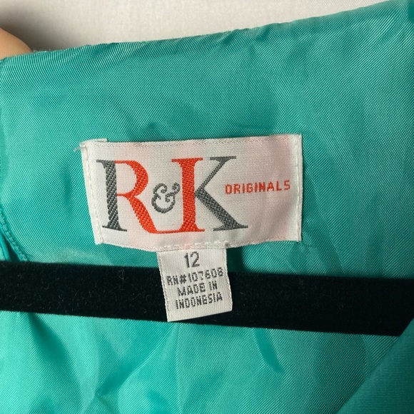 R&K originals stripe bottom‎ dress woman’s size 12 - Picture 2 of 10